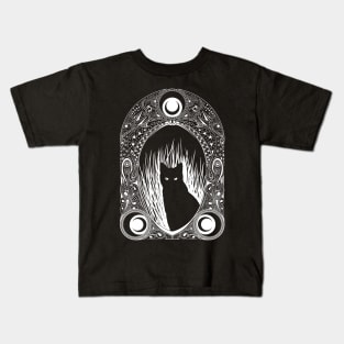 BLACK CAT Kids T-Shirt